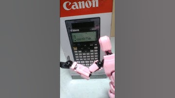PRC Approved na Calculator for Civil Engineering Board Exam (Canon F-789SGA Transparent)