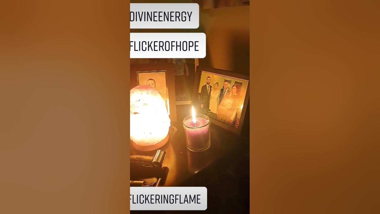 Deep Relaxing Meditation Flickering Flame Music