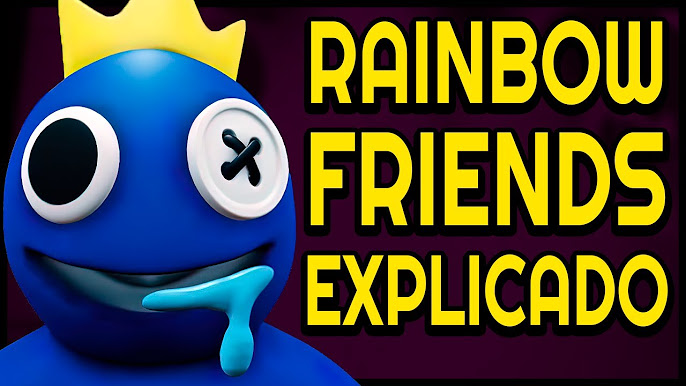 O FINAL de Rainbow Friends 2 é SIMPLESMENTE ÉPICO! Novos MONSTROS Ciano e  Amarelo! O Rei BLUE! 