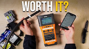 Is this the BEST Electricians Label Printer? Brother E550W Review