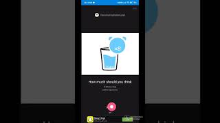 water drink reminder android app💦 screenshot 4