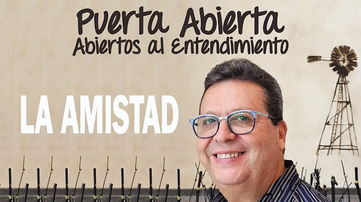 Adolfo Moreno   La amistad