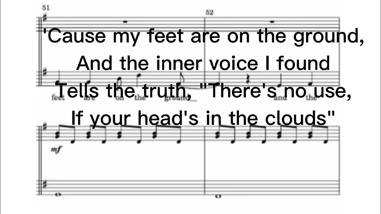 When Your Feet Don't Touch The Ground Matthew Morrison ( Karaokê