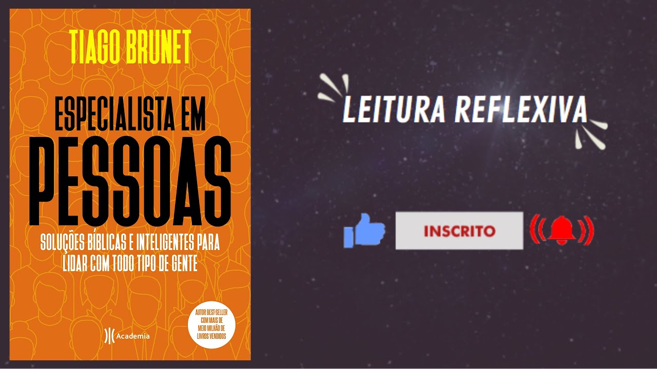 Livro Especialista Em Pessoas Pdf Grátis RESUMO DO LIVRO | ESPECIALISTA EM PESSOAS | TIAGO BRUNET | #