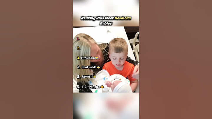 Ranking Kids Meet Newborn Babies #CuteKids
