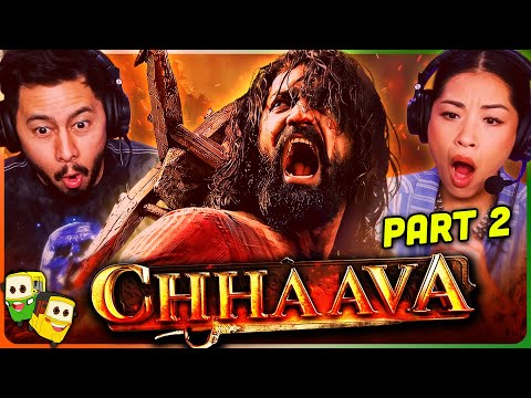 Part 2 - CHHAAVA Movie Reaction! | Vicky Kaushal | Rashmika Mandanna | Akshaye Khanna