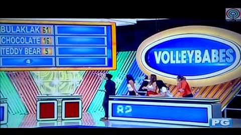 ALYSSA VALDEZ - FAMILY FEUD "LOVE LETTER"