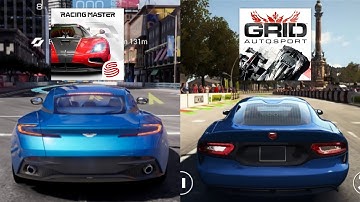 Racing Master VS GRID Autosport Android/iOS GRAPHICS COMPARISON