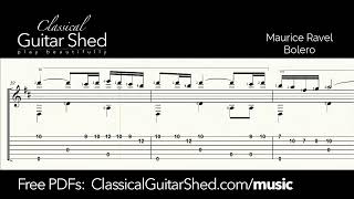 Thumbnail for Maurice Ravel Bolero free sheet music