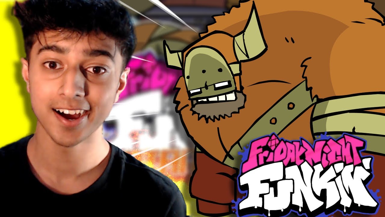 Friday Night Funkin Castle Crashers Boss Rush! (BARBARIAN CHAMPION) FNF