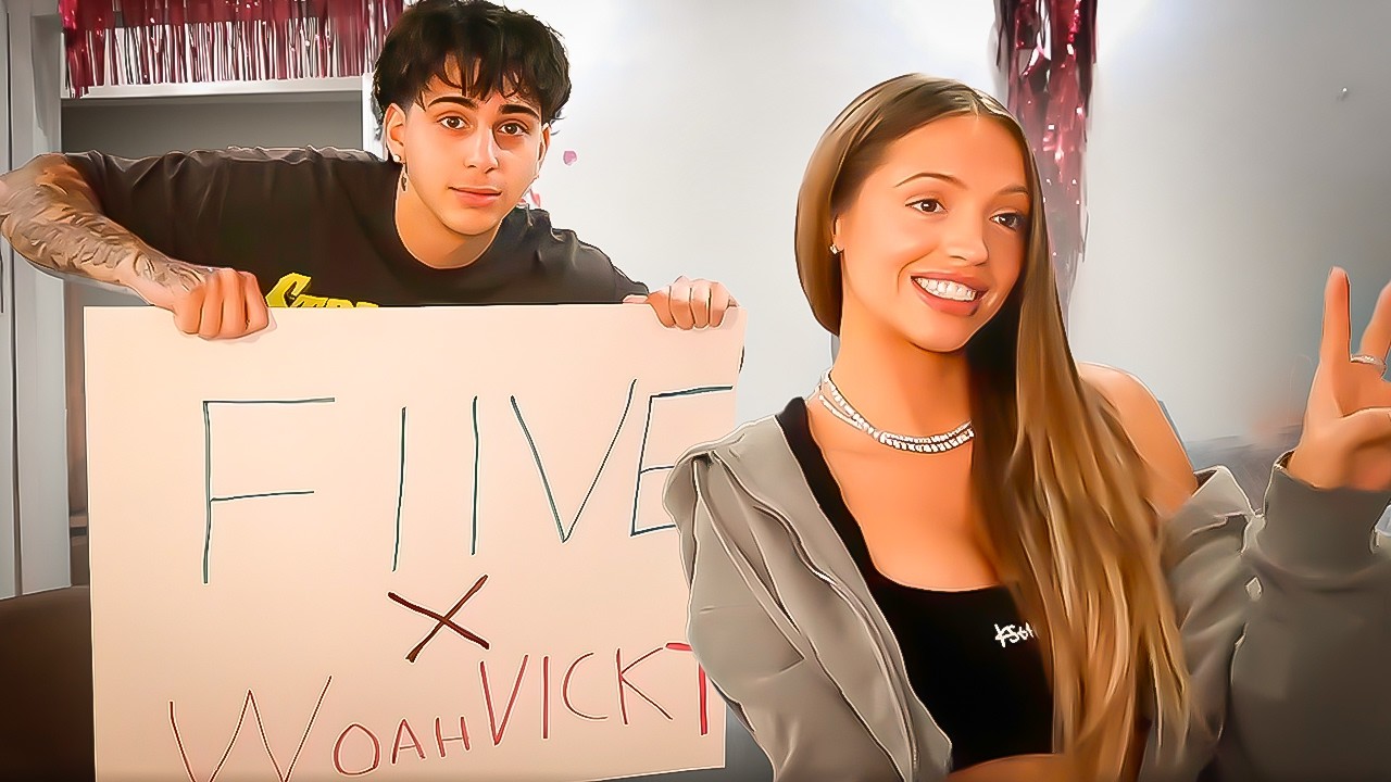 Fiivestar Meets WoahVicky For The First Time..