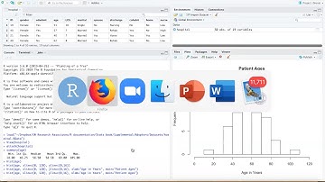 Visualizing continuous variables using R and RStudio (Ch2)