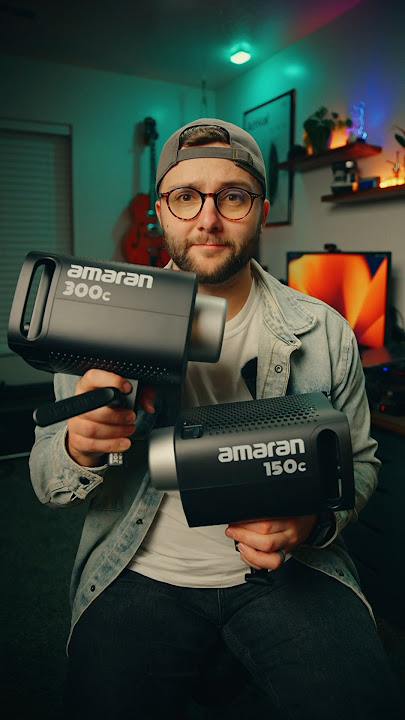 Amaran 300c & 150c | These Lights are CRAZY!