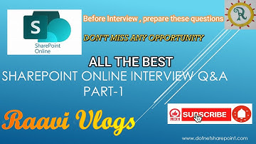 SharePoint online interview questions