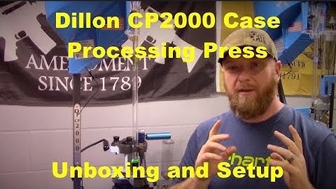 Dillon CP2000 - Unboxing and Quick Setup