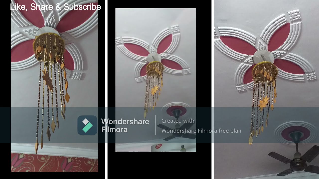 Make Beautiful Jhumar at Home Jhumar Design Jhumar banane ka tarika Valuable Hacks YouTube