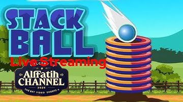 Alfatih Live Stack Ball 3d #stackball #gameslive #shortsfeed #gaming #shorts #youtubelive #fyp