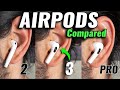 I'm Shocked! NEW Apple AirPods 3 vs Pro vs 2 - IN DEPTH Comparison!