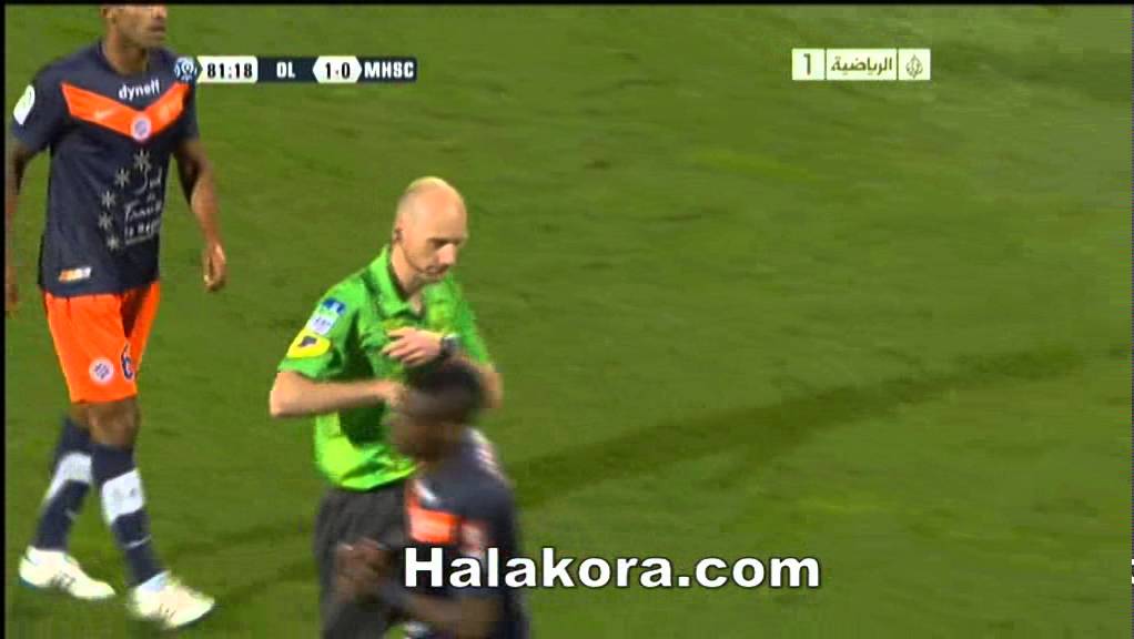 LFP 11/12 : OL.MNSC : Belhanda Carton rouge