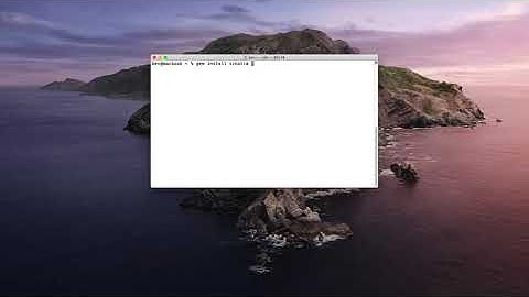 Install Ruby Gems into user directory