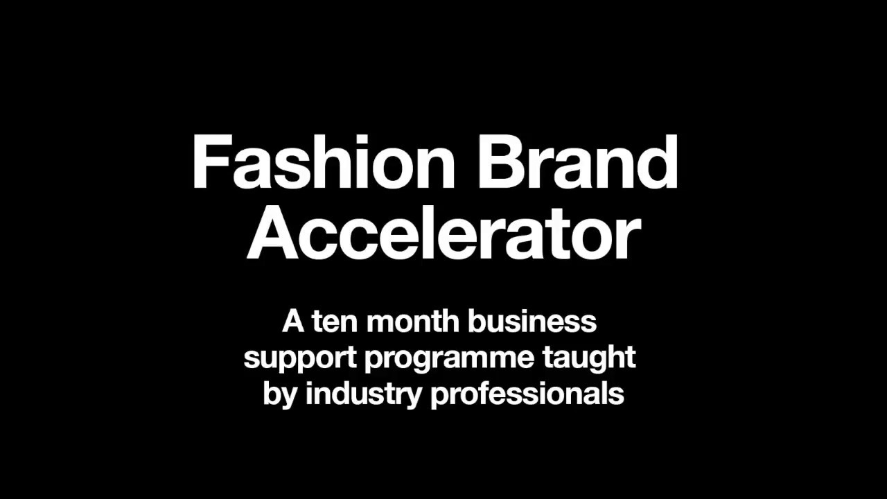 Fashion brand Accelerator with Sanjeev Davidson