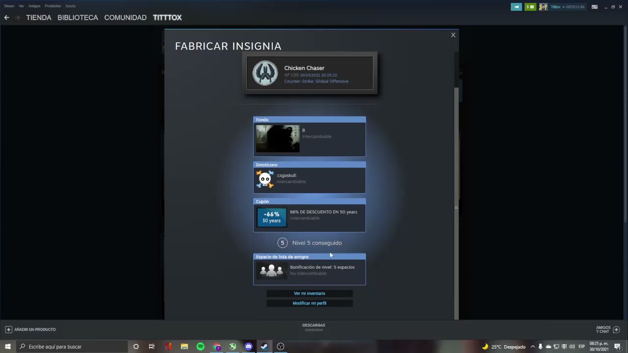 Primer Insignia (CS:GO Chicken Chaser)