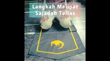 Cara Lipat Sajadah travel Tallas