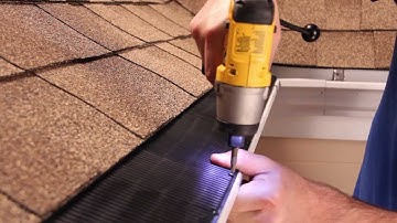 Inside Corner Installation | Raindrop® Gutter Guard