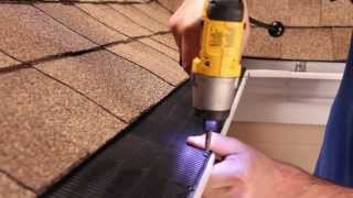 Inside Corner Installation | Raindrop® Gutter Guard