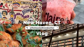 Travel Vlog: New Haven, CT (Food Trucks, Yale, Boutiques)