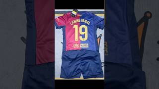 24/25 Barcelona home kids lamine Yamal 19 #barcelona #barcelonafc #kids #lamineyamal #shorts