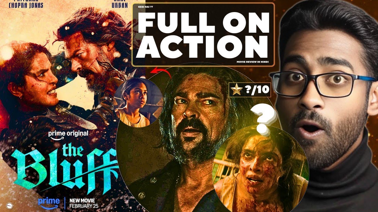 The Bluff Full Movie Review in Hindi | Hindi Dubbed | Full on Action | watch elbido 