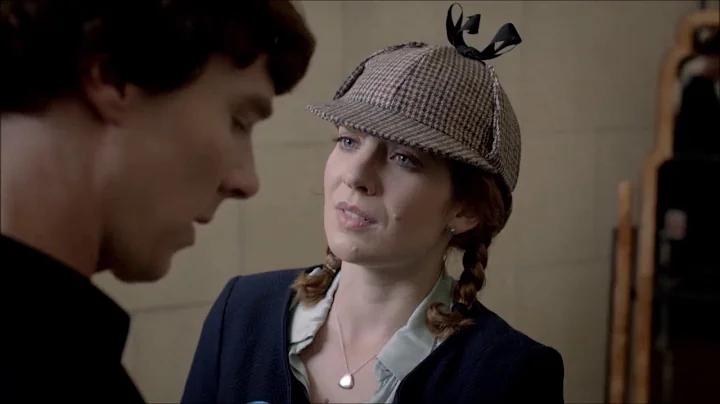 Sherlock meets Kitty Riley - The Reichenbach Fall - Sherlock - BBC