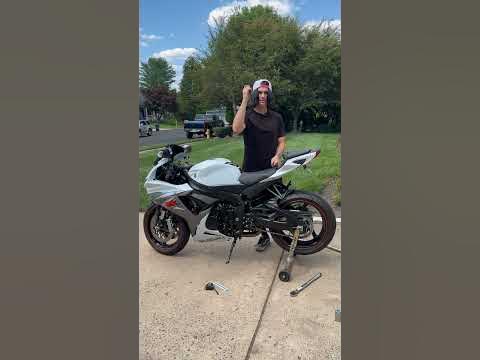 How to Adjust Motorcycle Chain - YouTube