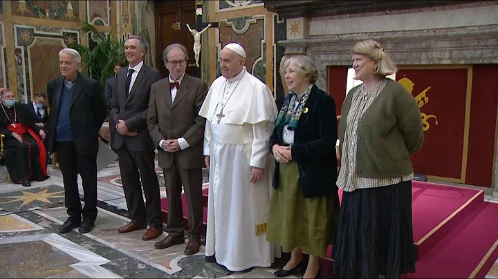 Pope Francis awarding the 2020 and 2021 Ratzinger Prize 13 November 2021 HD