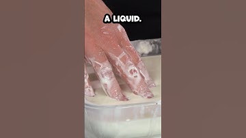 Non-Newtonian fluid!