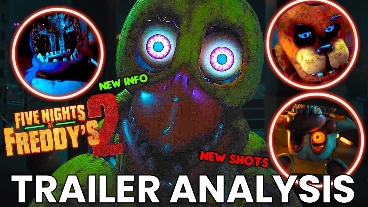 ANALYSING THE FINAL FNAF 2 MOVIE TRAILER - YouTube
