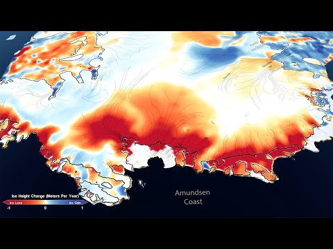 Video: Mencairkan Glasier Greenland: Foto Satelit 30 Tahun - Pandangan Alternatif