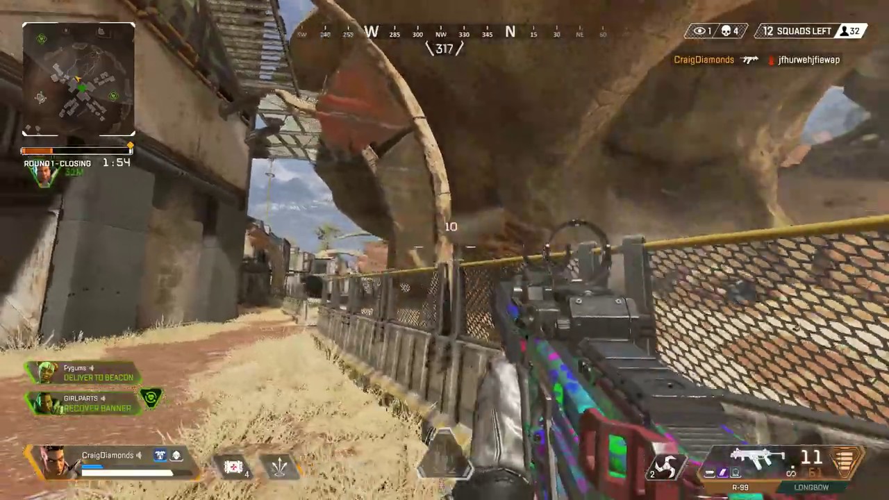 Apex Legends 1V3 W/ SPITFIRE.