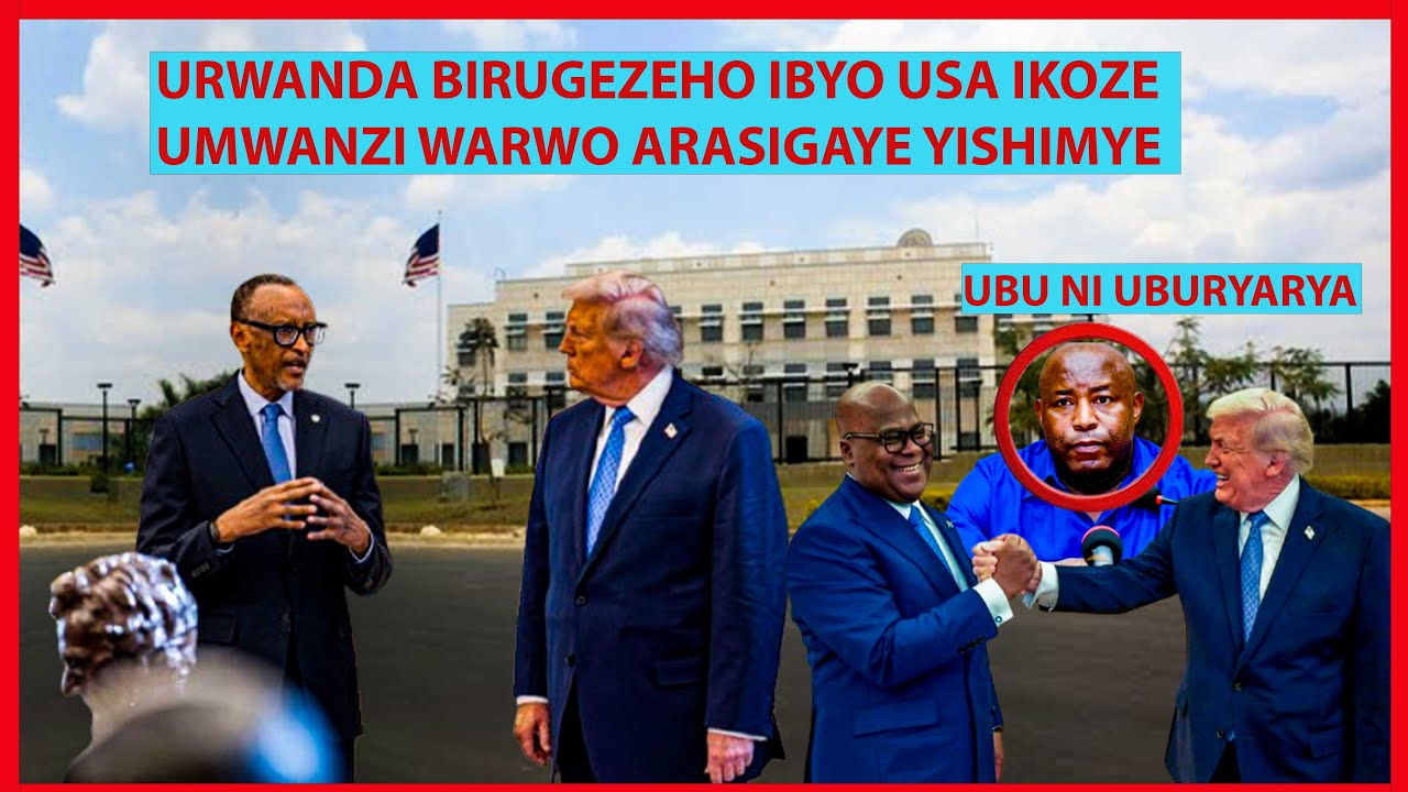 LIVE🔴UMWANZI W'URWANDA ABYINIYE KURUKOMA KUBERA IBYO AMERIKA IRUKOZEHO ISHYARI NI UBUROZI KOKO