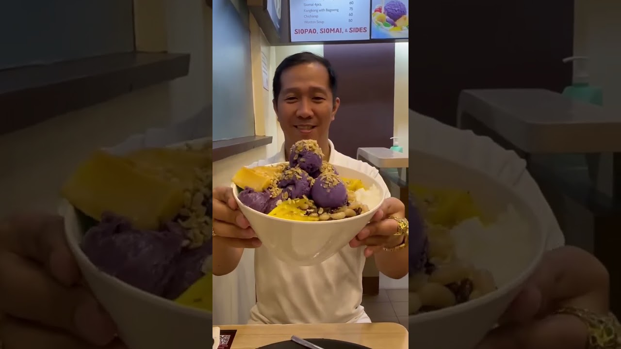 Deserve natin ang ganitong HALO HALO sa mundong mapanglait.... charez 😂