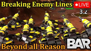 LIVE  Making Frontline Into My Base  Beyond All Reason (BAR)