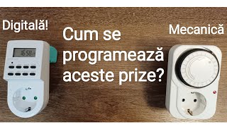 Cum se programează aceste prize?