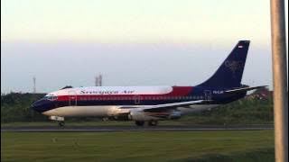 Sriwijaya Air Boeing 737-200 Takeoff | Ahmad Yani Airport Semarang