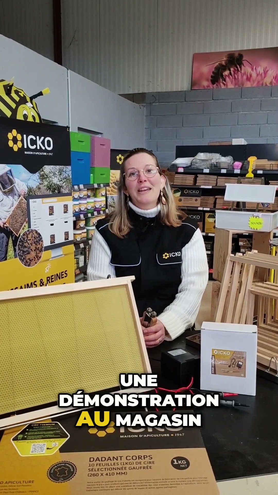 Atelier Cire Apiculture : Démonstration et Techniques à ICKO Auxerre