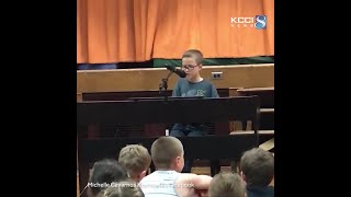 Minnesota fourth-grader's performance of 'Imagine' goes viral