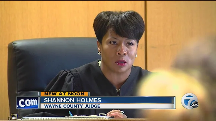 Judge Shannon Holmes recuses herself from trial of...