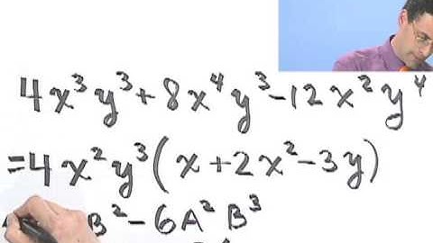 Factoring Using the Greatest Common Factor, Part 2