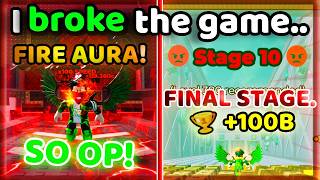 I Got The Final Stage And BROKE the Update with the NEW AURA In +1 Escape Keyboard! screenshot 3
