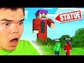 We Found A HUGE SLOGO STATUE In MINECRAFT! (Amazing)